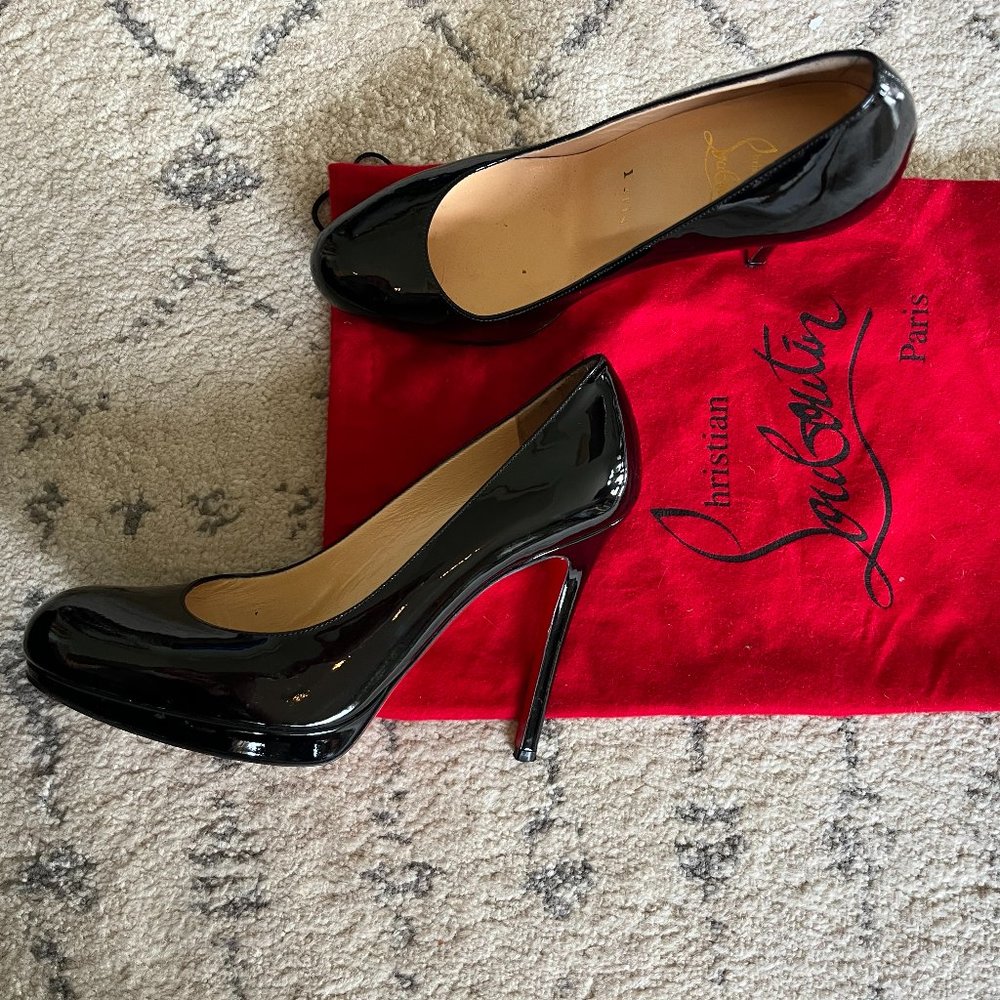 Christian Louboutin Patent Leather Pumps